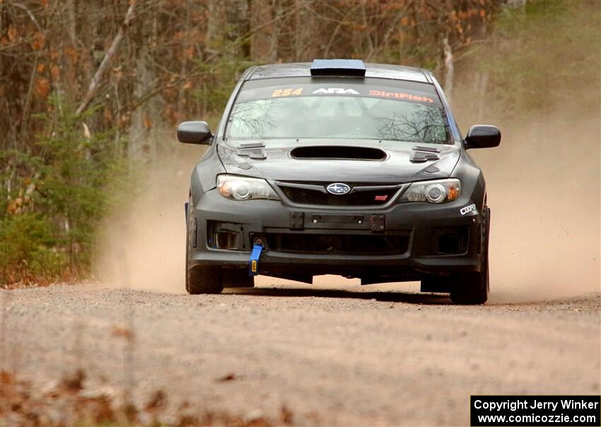 Calvin Bergen / Daryl Bergen Subaru WRX STi on SS1.