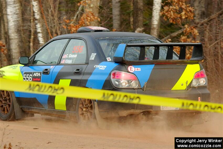 Colin Gleason / Mason Klimek Subaru Impreza 2.5RS on SS2.