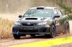 Calvin Bergen / Daryl Bergen Subaru WRX STi on SS2.