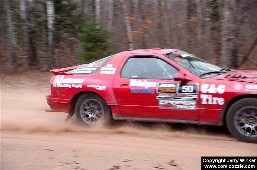 Al Dantes, Jr. / Marty Passuello Mazda RX-7 LS on SS3.