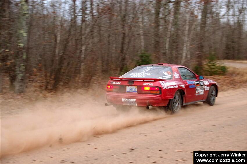 Al Dantes, Jr. / Marty Passuello Mazda RX-7 LS on SS3.