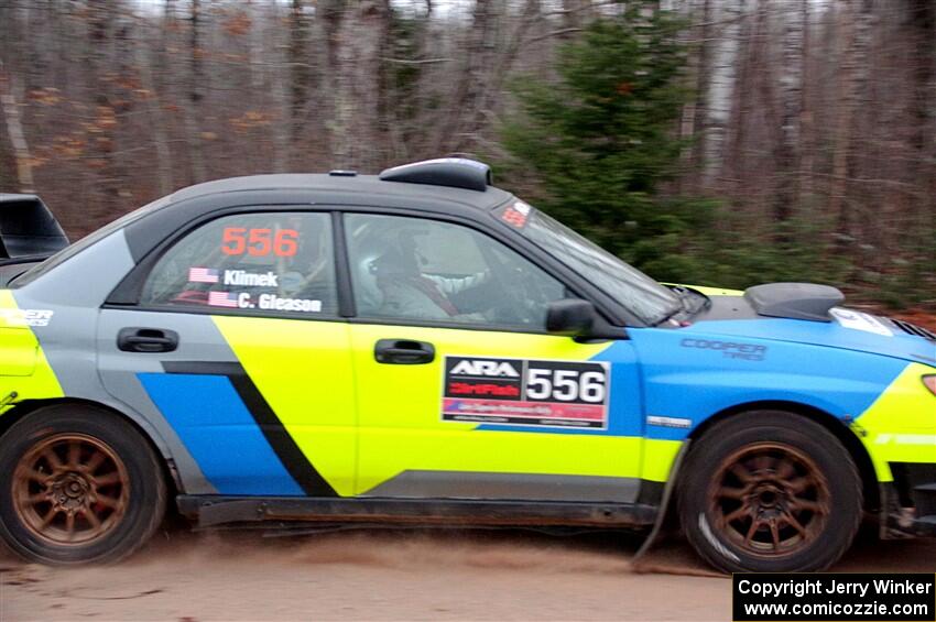 Colin Gleason / Mason Klimek Subaru Impreza 2.5RS on SS3.