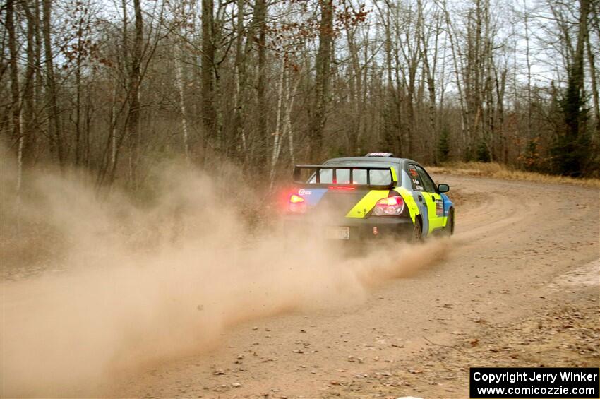 Colin Gleason / Mason Klimek Subaru Impreza 2.5RS on SS3.