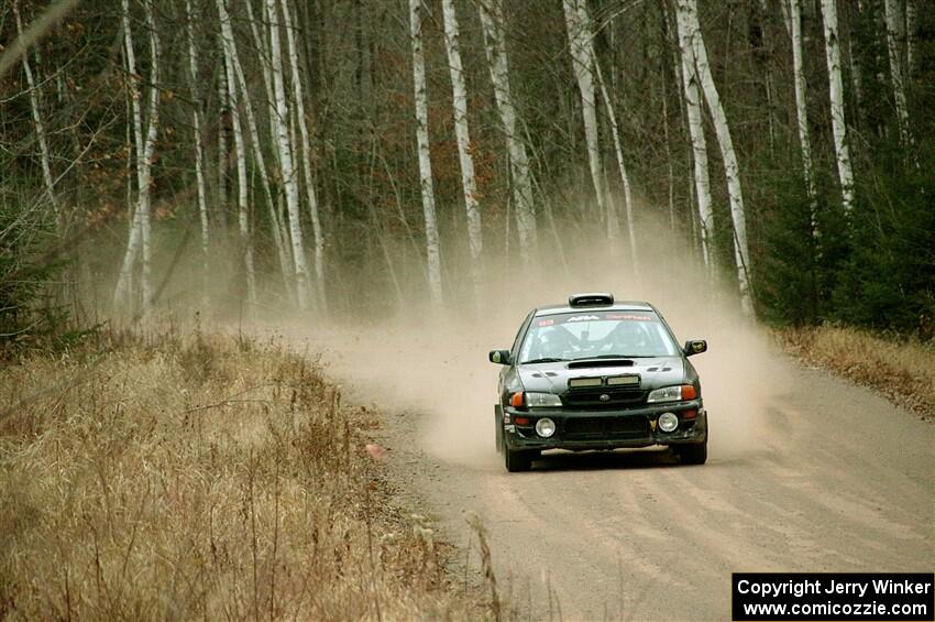 Jacob Kohler / Brittney Kohler Subaru Impreza on SS3.