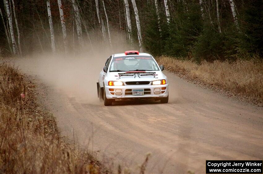 Richard Donovan / Greg Donovan Subaru Impreza on SS3.