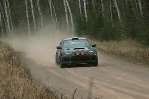 Calvin Bergen / Daryl Bergen Subaru WRX STi on SS3.