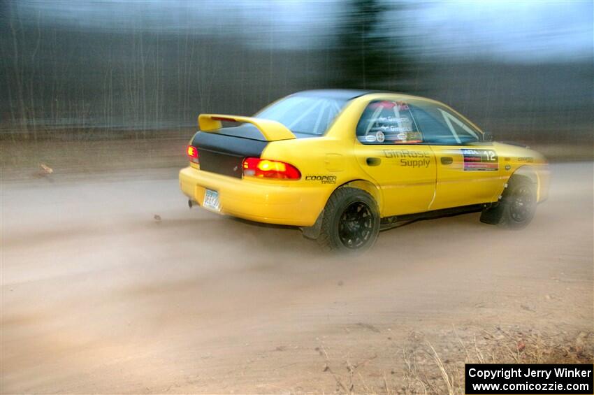 Steve Gingras / Katie Gingras Subaru Impreza on SS4.