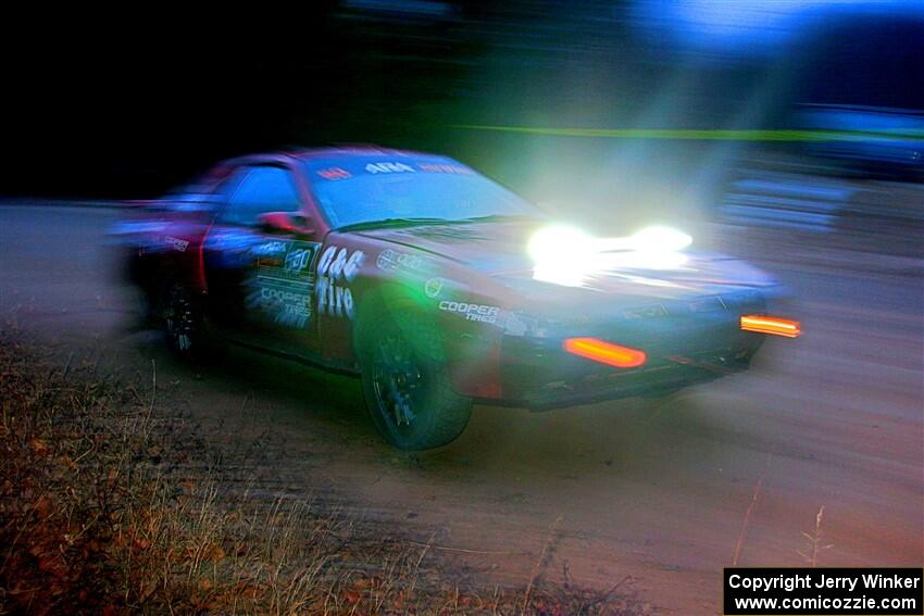 Al Dantes, Jr. / Marty Passuello Mazda RX-7 LS on SS4.