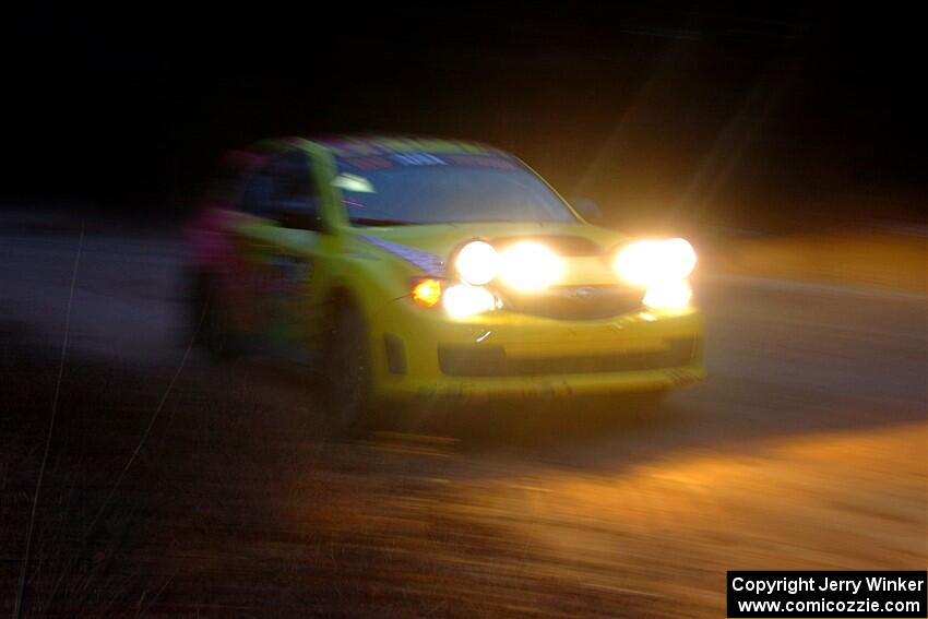 Scott Putnam / Alex Wong Subaru WRX STi on SS4.