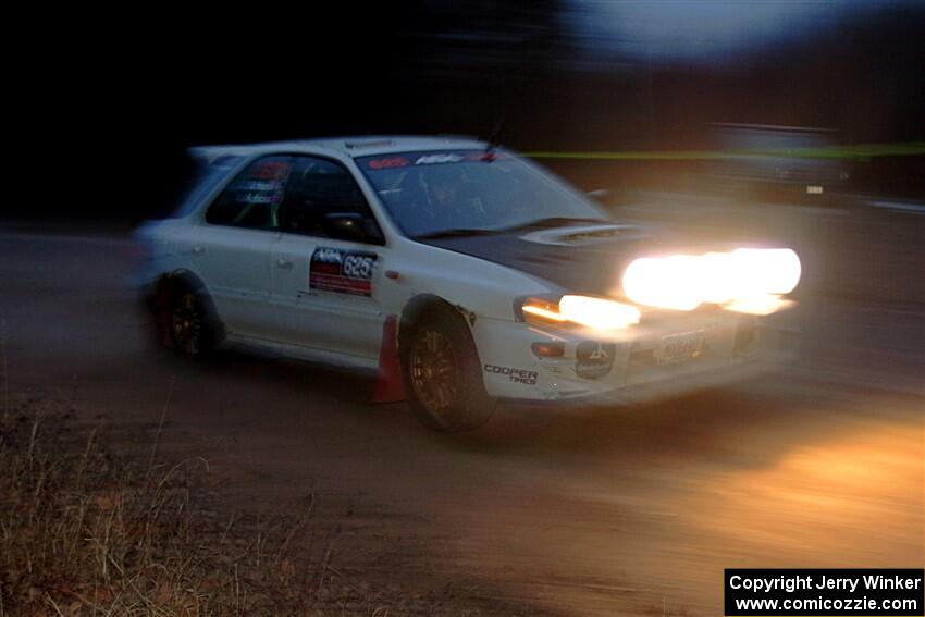 Aidan Hicks / John Hicks Subaru Impreza Wagon on SS4.