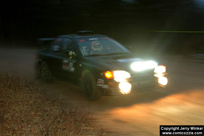 Jacob Kohler / Brittney Kohler Subaru Impreza on SS4.