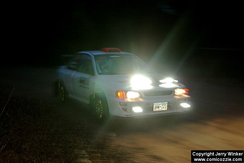 Richard Donovan / Greg Donovan Subaru Impreza on SS4.