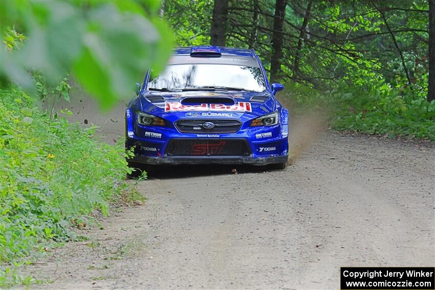 Brandon Semenuk / John Hall Subaru WRX STi on SS1, Steamboat I.