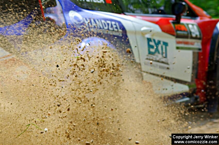 Piotr Fetela / Aris Mantopoulos Ford Fiesta Proto on SS1, Steamboat I.