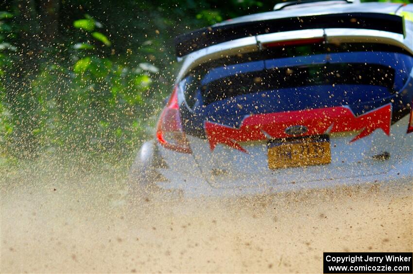 Ryan Booth / Nick Dobbs Ford Fiesta R5 on SS1, Steamboat I.