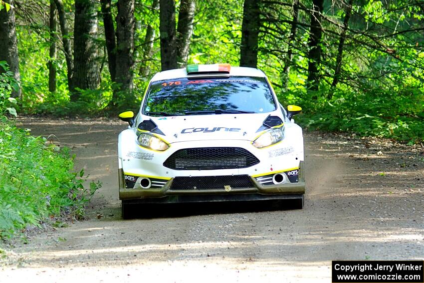 John Coyne / Ryan Dunham Ford Fiesta R5 on SS1, Steamboat I.