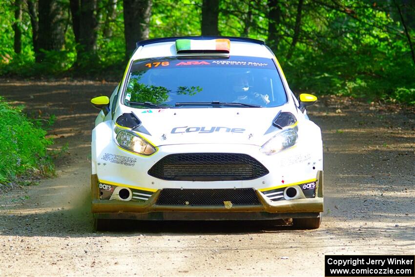 John Coyne / Ryan Dunham Ford Fiesta R5 on SS1, Steamboat I.