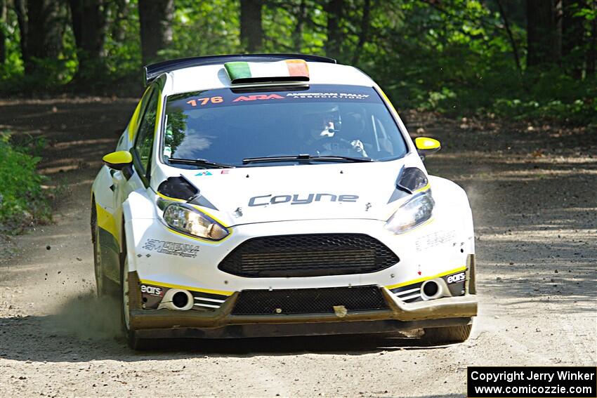 John Coyne / Ryan Dunham Ford Fiesta R5 on SS1, Steamboat I.