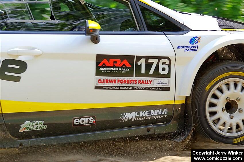 John Coyne / Ryan Dunham Ford Fiesta R5 on SS1, Steamboat I.