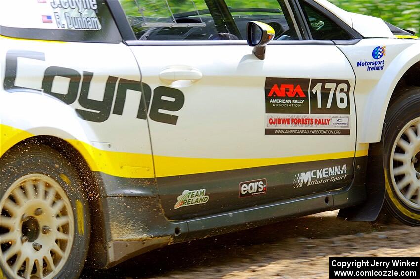 John Coyne / Ryan Dunham Ford Fiesta R5 on SS1, Steamboat I.