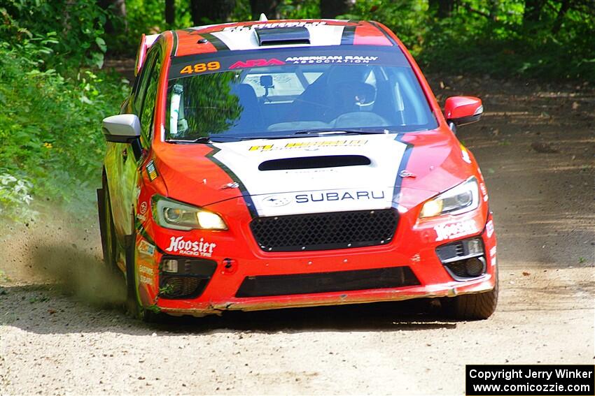 Matt Dickinson / Glen Ray Subaru WRX STi on SS1, Steamboat I.