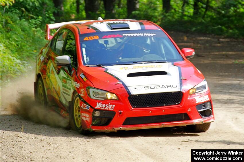 Matt Dickinson / Glen Ray Subaru WRX STi on SS1, Steamboat I.