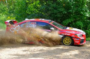 Matt Dickinson / Glen Ray Subaru WRX STi on SS1, Steamboat I.