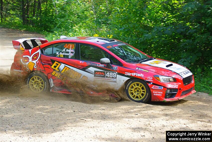 Matt Dickinson / Glen Ray Subaru WRX STi on SS1, Steamboat I.