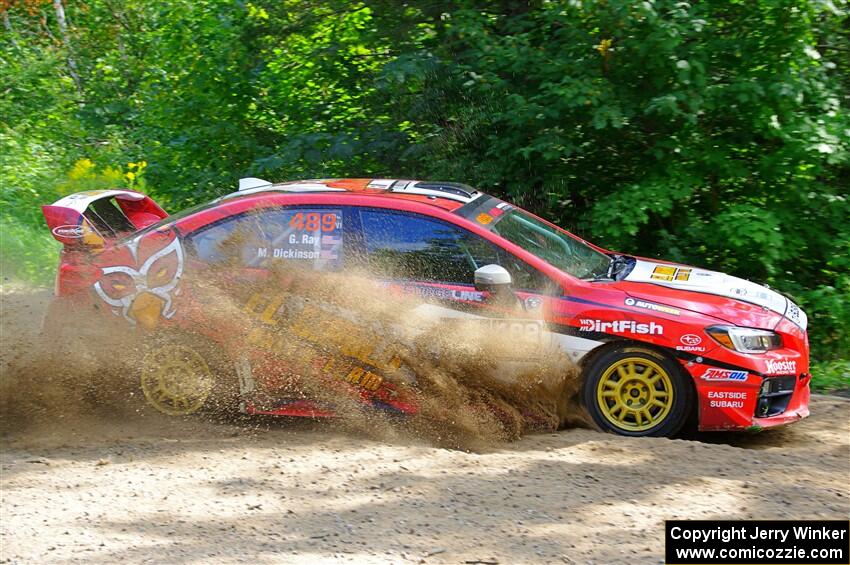 Matt Dickinson / Glen Ray Subaru WRX STi on SS1, Steamboat I.