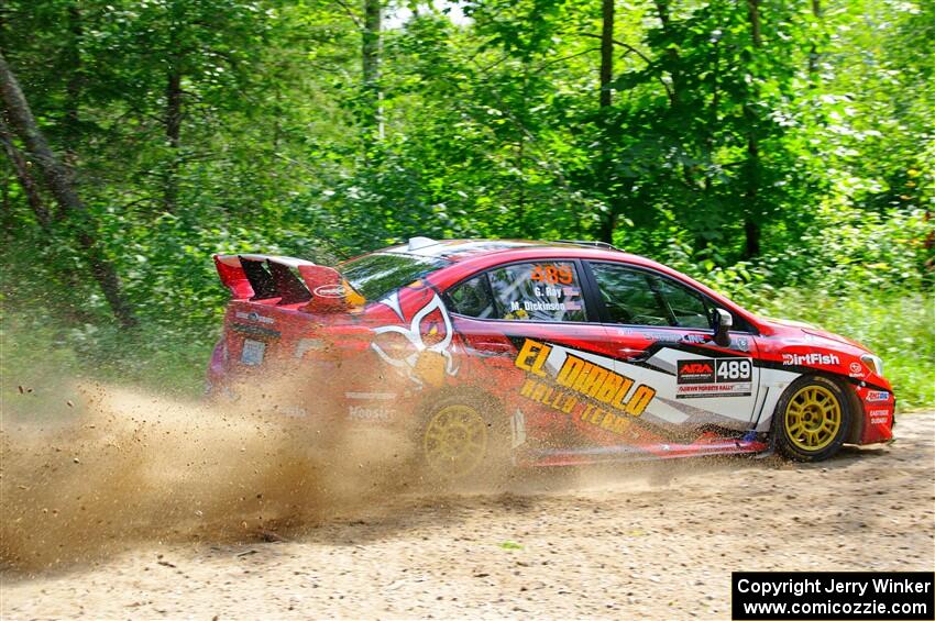 Matt Dickinson / Glen Ray Subaru WRX STi on SS1, Steamboat I.