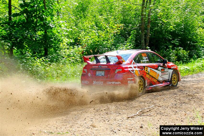 Matt Dickinson / Glen Ray Subaru WRX STi on SS1, Steamboat I.