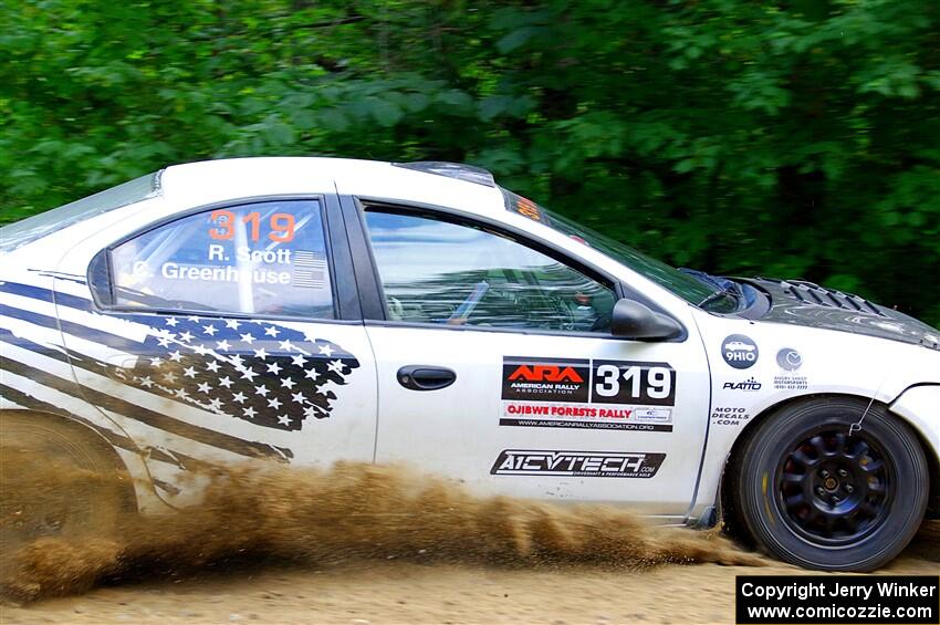 Chris Greenhouse / Ryan Scott Dodge SRT-4 on SS1, Steamboat I.