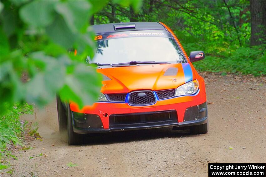 Mike Engle / Morgan Engle Subaru WRX on SS1, Steamboat I.