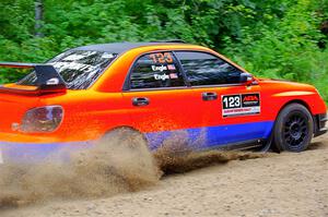 Mike Engle / Morgan Engle Subaru WRX on SS1, Steamboat I.