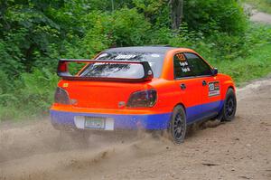 Mike Engle / Morgan Engle Subaru WRX on SS1, Steamboat I.