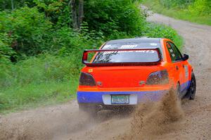 Mike Engle / Morgan Engle Subaru WRX on SS1, Steamboat I.