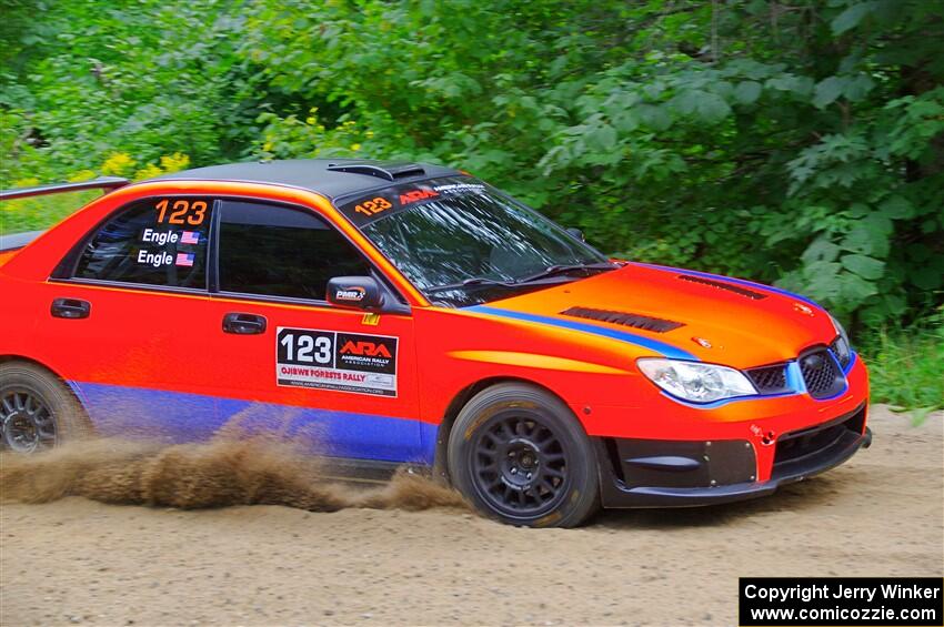 Mike Engle / Morgan Engle Subaru WRX on SS1, Steamboat I.