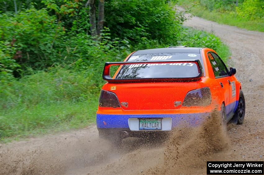 Mike Engle / Morgan Engle Subaru WRX on SS1, Steamboat I.