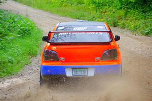 Mike Engle / Morgan Engle Subaru WRX on SS1, Steamboat I.