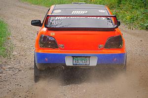 Mike Engle / Morgan Engle Subaru WRX on SS1, Steamboat I.