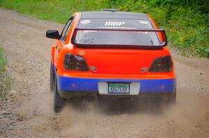 Mike Engle / Morgan Engle Subaru WRX on SS1, Steamboat I.