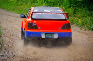 Mike Engle / Morgan Engle Subaru WRX on SS1, Steamboat I.