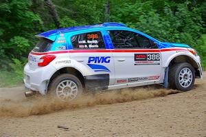 Brad Morris / Michael Hordijk Mitsubishi Mirage on SS1, Steamboat I.