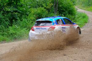 Brad Morris / Michael Hordijk Mitsubishi Mirage on SS1, Steamboat I.