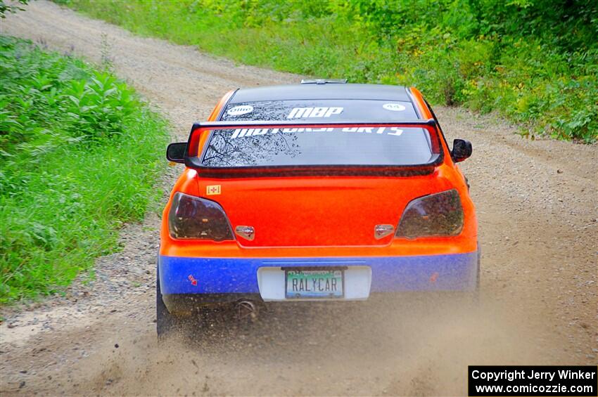 Mike Engle / Morgan Engle Subaru WRX on SS1, Steamboat I.