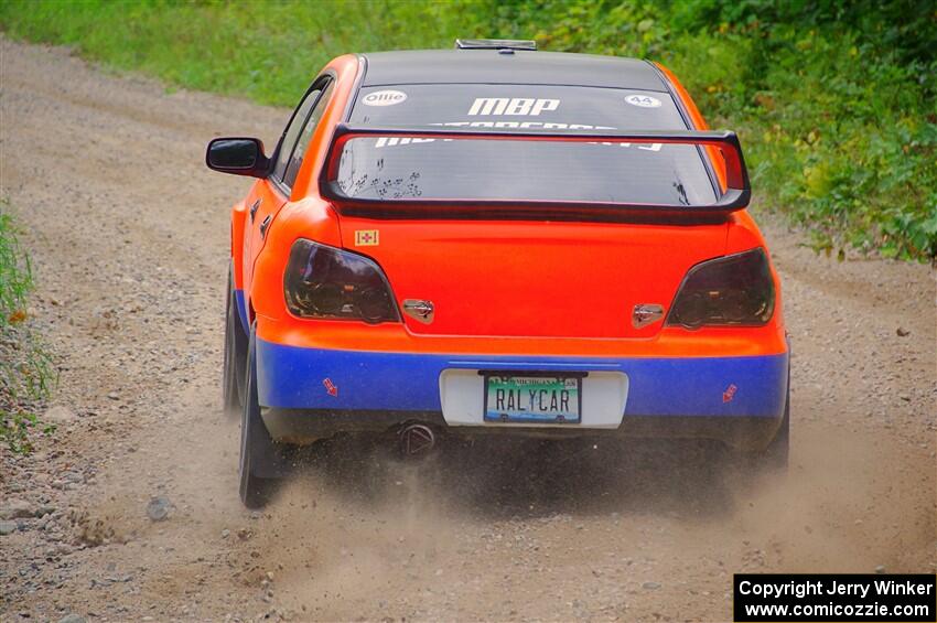 Mike Engle / Morgan Engle Subaru WRX on SS1, Steamboat I.