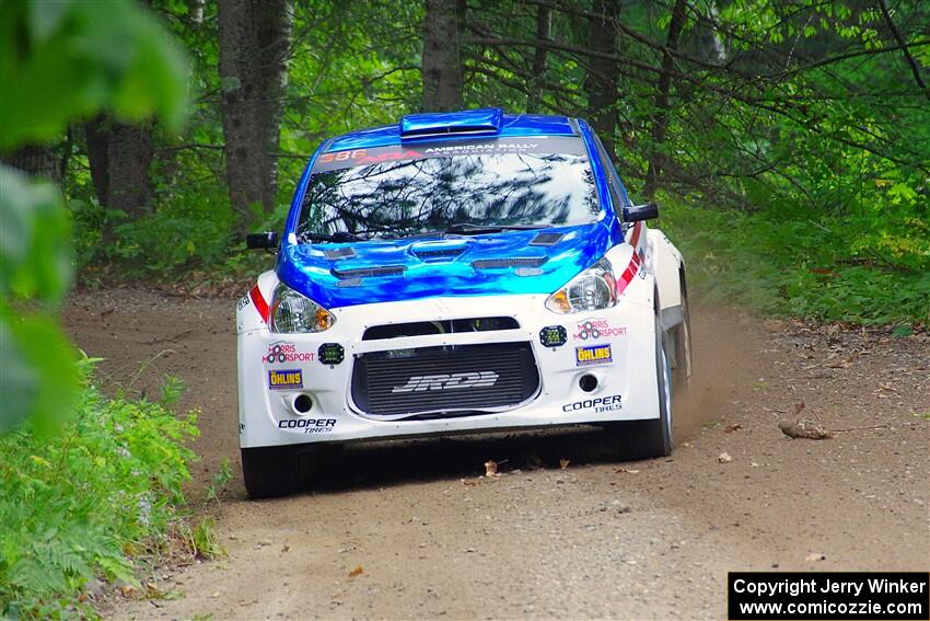 Brad Morris / Michael Hordijk Mitsubishi Mirage on SS1, Steamboat I.