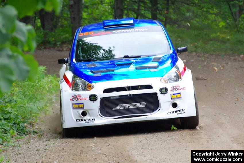 Brad Morris / Michael Hordijk Mitsubishi Mirage on SS1, Steamboat I.