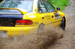 Steve Gingras / Katie Gingras Subaru Impreza on SS1, Steamboat I.