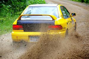 Steve Gingras / Katie Gingras Subaru Impreza on SS1, Steamboat I.